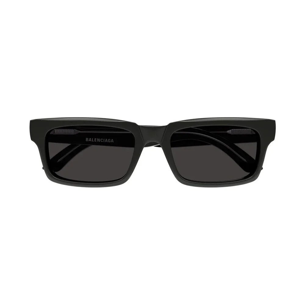 NWT Balenciaga BB0345S Grey Square 55mm Sunglasses
